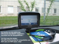 #318 kompatibel mit TomTom Rider V2 V4 Urban Rider Auto Halterung für Frontscheibe mit Saugfuss