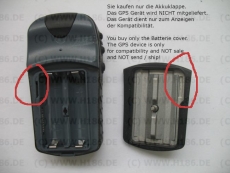 Akkuklappe Batterie Cover Garmin Etrex Legend HCx used gebraucht #1611