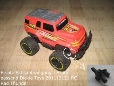 #339 passend Dickie Toys 201119121 RC Red Thunder Achsaufhängung Ersatzteil