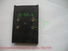 #349 kompatibel mite Garmin Zumo 590 / 595 Adapter Platte Handy Motorrad Halter