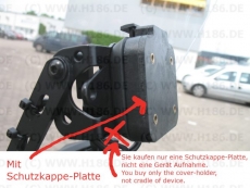 #384 Kompatibel mit Garmin Zumo XT XT2 Adapter Platte Halter Brücke Handy Fremdgerät