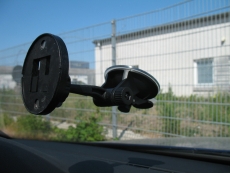 #420 magnetische Halterung kompatibel mit Garmin Dezlcam, Nuvicam Halter Holder Saugfuss für Frontscheibe