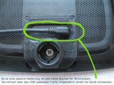 #425 Magnetische Halterung kompatibel mit TomTom Discover 7 / Expert 7 / Exclusive 7 / Camper 7 Halter Saugfuss für Frontscheibe