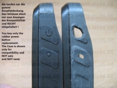 #148 Ersatz Gummi Schalter Abdeckung passend Garmin Oregon 700 750 rubber power button replacement