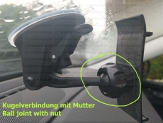 #70 Halterung kompatibel mit TomTom Via 52 53 Start 42 Halter Holder Saugfuss für Frontscheibe