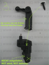 #75 passend Seat Ibiza 6J Portable System Adapter Halterung mit 17mm Kugel