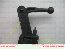 #76 kompatibel mit Seat Ibiza 6J Portable System Adapter Halterung TomTom 20 25 120 125 135 1505 1535 Go 820 825 START 25 40 50 51 52 60