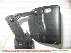 #76 kompatibel mit Seat Ibiza 6J Portable System Adapter Halterung TomTom 20 25 120 125 135 1505 1535 Go 820 825 START 25 40 50 51 52 60