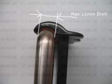 #64 kompatibel mit VW Up Skoda Citigo Seat Mii Ibiza bis 2017 BJ. Adapter Tablett Halterung