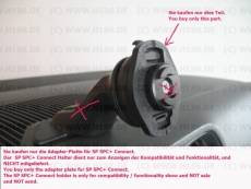 #379 passend SP SPC+ Connect für VW Up Skoda Citigo Seat Mii Halterung Handy bis 2017 BJ