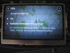 Display ohne Touchscreen ohne Rahmen für TomTom Rider 400 gebraucht