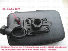 #460 Adapter Brücke Handy Smartphone Tasche Case passend Bosch Display Nyon Intuvia E-Fahrrad