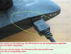 #82 magnetische Halterung kompatibel mit TomTom GO 600 610 6000 6100 Trucker Halter Holder Saugfuss für Frontscheibe V.3.