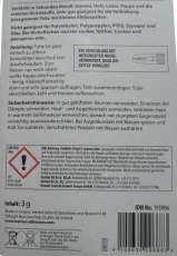 #454 LOCTITE Universal Gel Klebstoff Sekundenkleber 7,90 EUR / 3g (EUR 2.633,33 / kg)