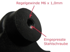 #421 kompatibel mit VW Up Skoda Citigo Seat Mii ab BJ 2017 Halterung Adapter Brücke mit Gewinde für Ihre Kugel