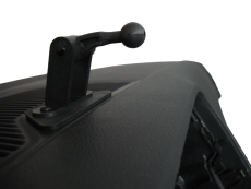 #414 kompatibel mit VW Up Skoda Citigo Seat Mii Ibiza Armaturenbrett Aufnahme Halterung mit Kugel 17mm, Bogen 46 mm