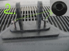 #414 kompatibel mit VW Up Skoda Citigo Seat Mii Ibiza Armaturenbrett Aufnahme Halterung mit Kugel 17mm, Bogen 46 mm