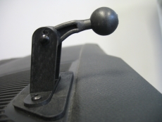 #413 kompatibel mit VW Up Skoda Citigo Seat Mii Ibiza Armaturenbrett Aufnahme Halterung mit Kugel 22 mm, kompatibel mit Garmin DriveSmart 86 Camper 86