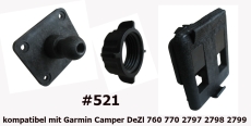 #521 Adapter Platte Festhalter kompatibel mit Garmin Camper DeZl 760 770 2797 2798 2799