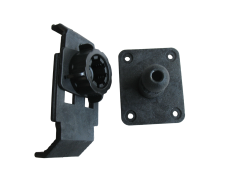 #522 Adapter Platte Festhalter kompatibel mit Garmin Nuvi 500 550 Zumo 210 220