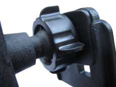 #523 Adapter Platte Festhalter kompatibel mit Garmin Zumo 660 BMW Navigator IV / V / VI