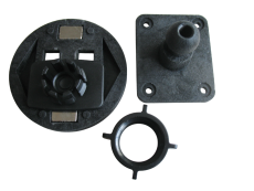 #525 Adapter Platte Festhalter mit kompatibel mit Garmin Dezlcam, Nuvicam