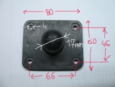 #525 Adapter Platte Festhalter mit kompatibel mit Garmin Dezlcam, Nuvicam