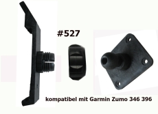 #527 Adapter Platte Festhalter kompatibel mit Garmin Zumo 346 396
