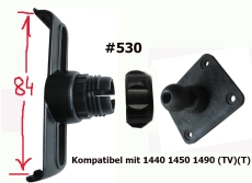 #530 Adapter Platte Festhalter kompatibel mit Garmin Nüvi 1440 1450 1490 (TV)(T)
