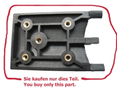 #470 Adapter Brücke Handy Smartphone Tasche Case kompatibel mit Garmin Zumo 400 450 500 550