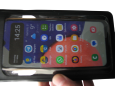 #470 Adapter Brücke Handy Smartphone Tasche Case kompatibel mit Garmin Zumo 400 450 500 550