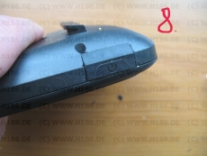 #156 Ersatz Schalter Abdeckung kompatibel mit TomTom Rider 40 50 400 410 420 450 500 550 elastic power button