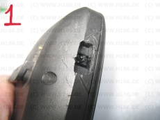 #156 Ersatz Schalter Abdeckung kompatibel mit TomTom Rider 40 50 400 410 420 450 500 550 elastic power button