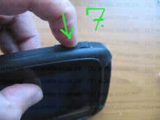 #156 Ersatz Schalter Abdeckung kompatibel mit TomTom Rider 40 50 400 410 420 450 500 550 elastic power button