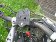 #630 kompatibel mit TomTom Rider 400 410 420 450 500 550 Fahrrad Halterung mit Stopper senkrecht /waagerecht möglich