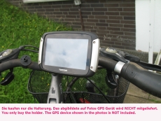 #630 kompatibel mit TomTom Rider 400 410 420 450 500 550 Fahrrad Halterung mit Stopper senkrecht /waagerecht möglich