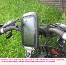#630 kompatibel mit TomTom Rider 400 410 420 450 500 550 Fahrrad Halterung mit Stopper senkrecht /waagerecht möglich
