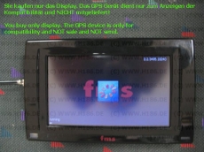 4,3  Display Fms Taxi Funk used / gebraucht