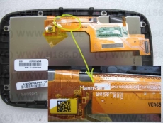Touchscreen kompatibel mit Tomtom 500 510 5000 5100 (Hannstar Revision)