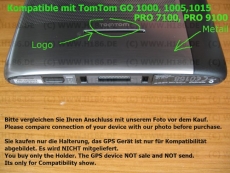 #51 KFZ Halterung kompatibel mit Tomtom Go 1000 1005 1015 PRO 7100 PRO 9100