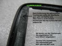 Touchscreen Tomtom Go 520, 5200 für LCD LTR502VL01