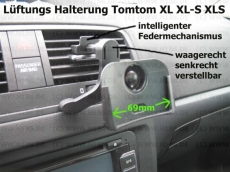 #289 passend Tomtom XL XL-S XLS Lüftung Lüftungsgitter Halterung mit intelligentem Federmechanismus