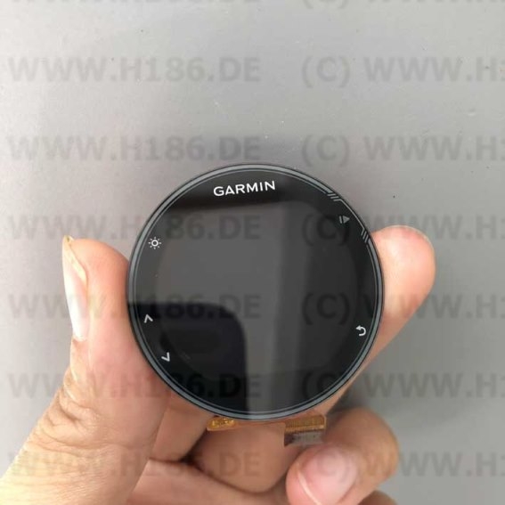 LCD Display + Frontglas Garmin Forerunner 735XT Ersatz Display Replacement  (GRUEN)