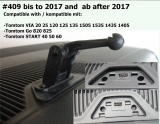 #409 kompatibel mit VW Up Skoda Citigo Seat Mii Ibiza Armaturenbrett Aufnahme Halterung für TomTom Go Start Via