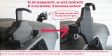 #435 kompatibel mit VW Up Skoda Citigo Seat Mii ab BJ 2017 Halterung Adapter Brücke waagerecht -> senkrecht