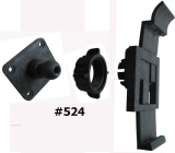 #524 Adapter Platte Festhalter kompatibel mit Garmin Zumo 590 595