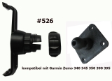 #526 Adapter Platte Festhalter kompatibel mit Garmin Zumo 340 345 350 390 395