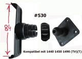 #530 Adapter Platte Festhalter kompatibel mit Garmin Nüvi 1440 1450 1490 (TV)(T)