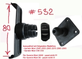#532 Adapter Platte Festhalter kompatibel mit Garmin Nüvi 150 154 2545 2555 2565 2575 2585 2595