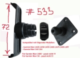 #533 Adapter Platte Festhalter kompatibel mit Garmin Nüvi 140 144 2445 2450 2455 2465 2475 2495 LMT